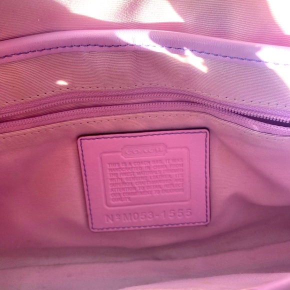 LIMITED EDITION RARE COACH LILAC SOHO BAGUETTE💜💜💜 - Picture 5 of 6